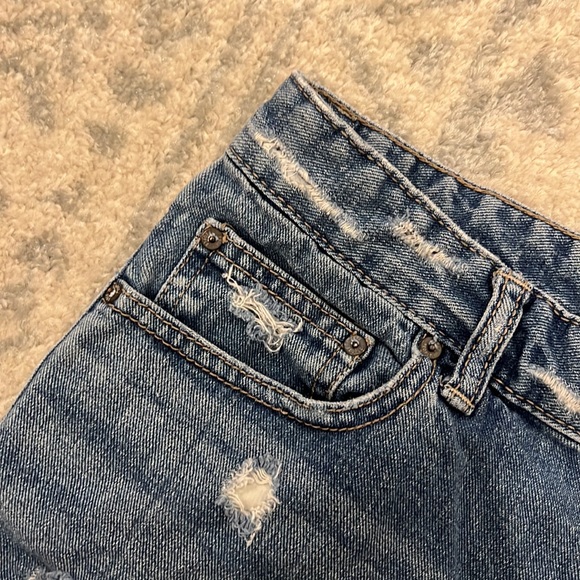 Free People Dolphin Hem Shorts 26 - Picture 4 of 6